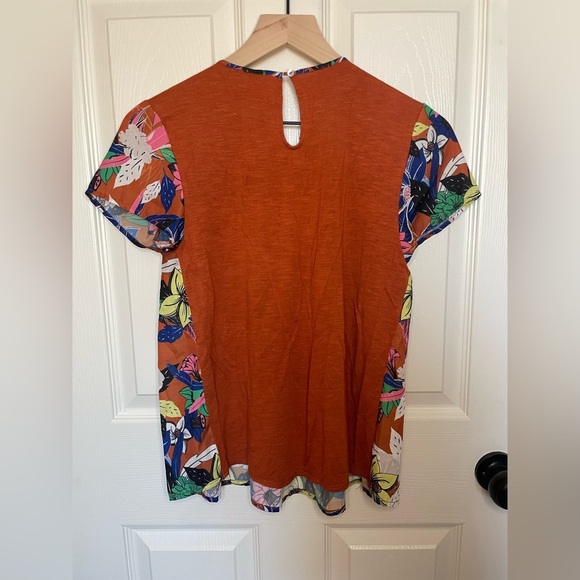 Dolan Left Coast Collection by Anthropologie Pilar Pleated Top - Picture 3 of 3